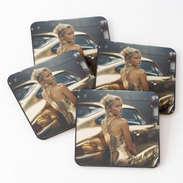 Item preview, Golden Girl with Porsche 911 in Monaco designed and sold by Markus Baron.