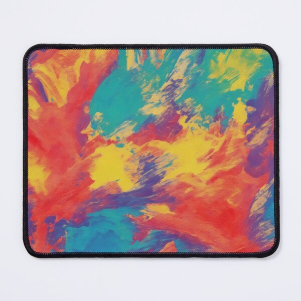 Artikelvorschau, Abstract Harmony: A Colorful and Smooth Brush Strokes Art Piece entworfen und verkauft von RedArtG09.