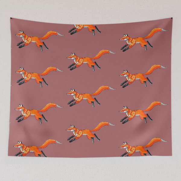 Item preview, GEOMETRIC fox designed and sold by greenlambart.