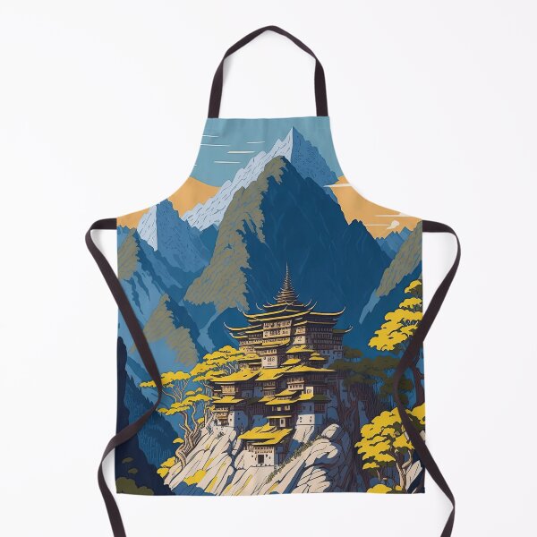 Item preview, The Tiger's Nest Monastery designed and sold by fleurdesignart.