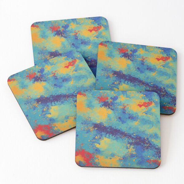 Item preview, Expressive Color Symphony: Vibrant Brush Strokes in a Groovy Painting designed and sold by RedArtG09.
