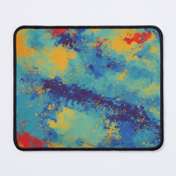 Artikelvorschau, Expressive Color Symphony: Vibrant Brush Strokes in a Groovy Painting entworfen und verkauft von RedArtG09.