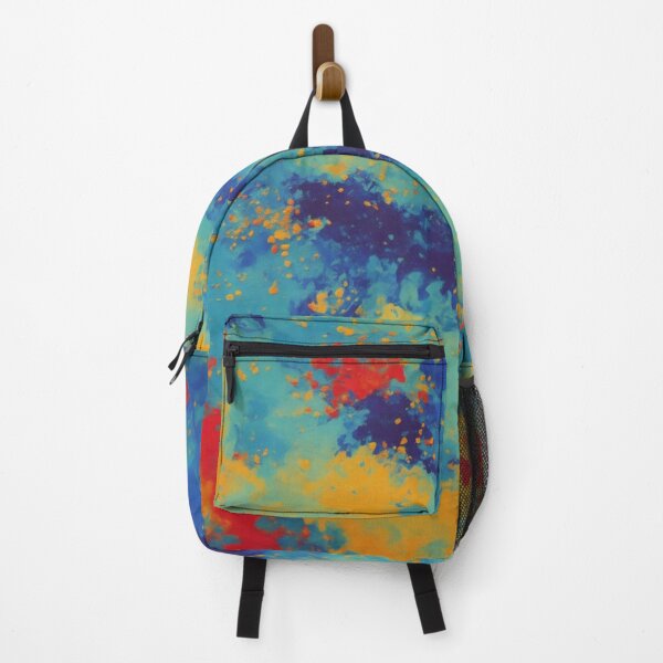 Item preview, Expressive Color Symphony: Vibrant Brush Strokes in a Groovy Painting designed and sold by RedArtG09.