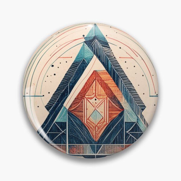 Artikelvorschau, Geometric pattern, abstract, triangle, architecture, balance, mountain, natural force, belief entworfen und verkauft von Gugurat.