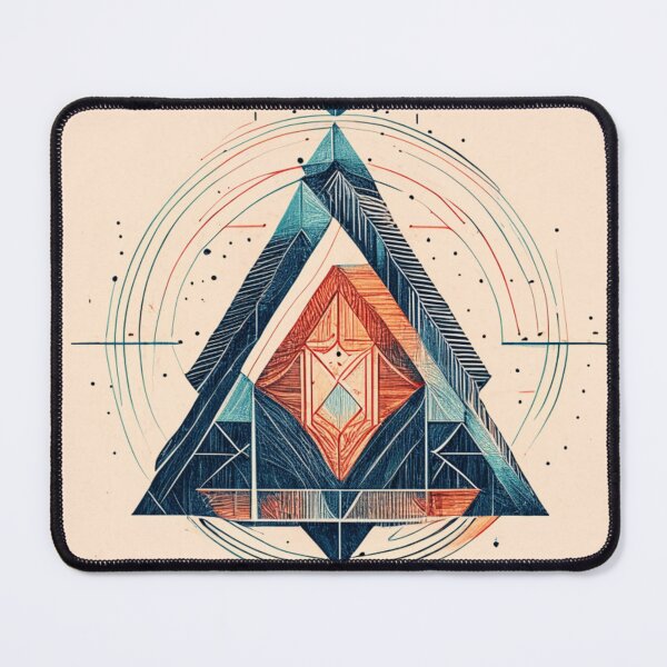 Artikelvorschau, Geometric pattern, abstract, triangle, architecture, balance, mountain, natural force, belief entworfen und verkauft von Gugurat.