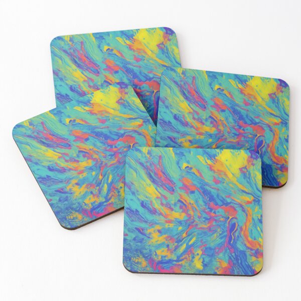 Item preview, Colorful Fusion: Smooth Brush Strokes Creating a Vibrant Artwork designed and sold by RedArtG09.