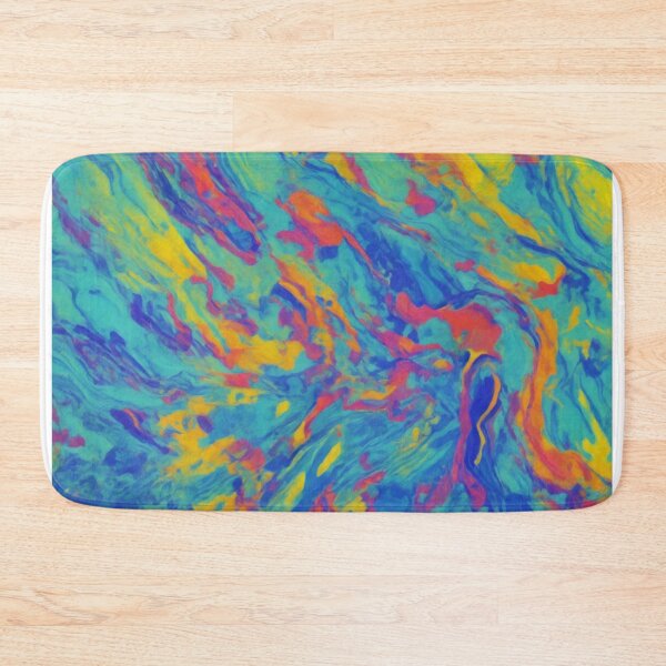 Item preview, Colorful Fusion: Smooth Brush Strokes Creating a Vibrant Artwork designed and sold by RedArtG09.
