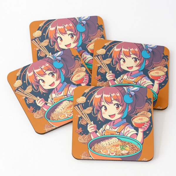 Item preview, cute little japanese ramen chef designed and sold by DastagirArts.
