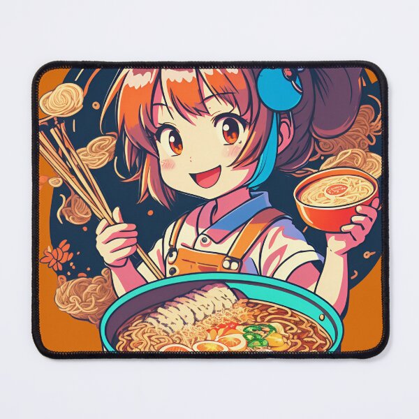 Item preview, cute little japanese ramen chef designed and sold by DastagirArts.