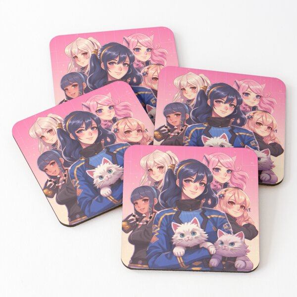 Item preview, Pink Girls Anime Hold The Cat designed and sold by poelinejames.