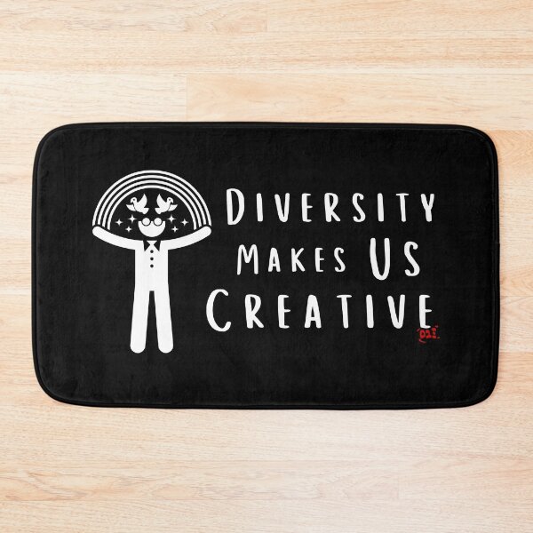 Item preview, Diversity Makes Us Creative (dark) / RoYuMi designed and sold by royumi.
