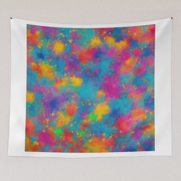Item preview, Energetic Abstraction: A Groovy Painting with Vibrant Brush Strokes designed and sold by RedArtG09.