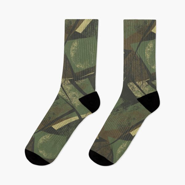 Item preview, Green Geometric Camouflage Pattern designed and sold by camostore23.