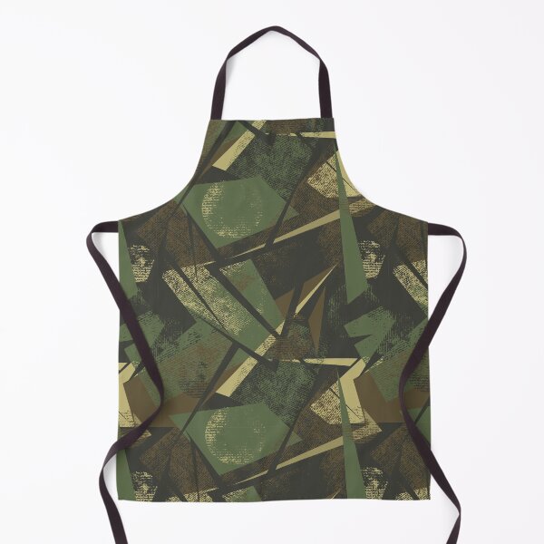 Aperçu de l'œuvre Motif de camouflage géométrique vert créée et vendue par camostore23.