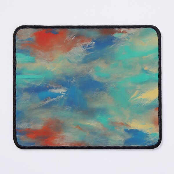 Artikelvorschau, Dynamic Colors: Vibrant and Smooth Brush Strokes Forming a Unique Painting entworfen und verkauft von RedArtG09.