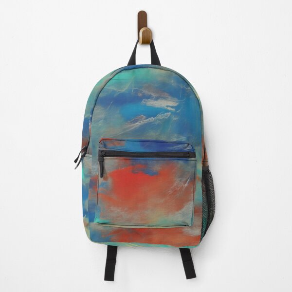 Item preview, Dynamic Colors: Vibrant and Smooth Brush Strokes Forming a Unique Painting designed and sold by RedArtG09.