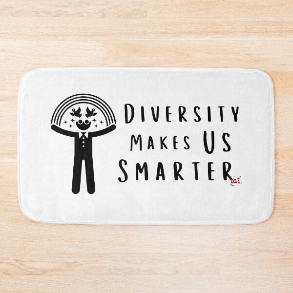 Item preview, Diversity Makes Us Smarter / RoYuMi designed and sold by royumi.