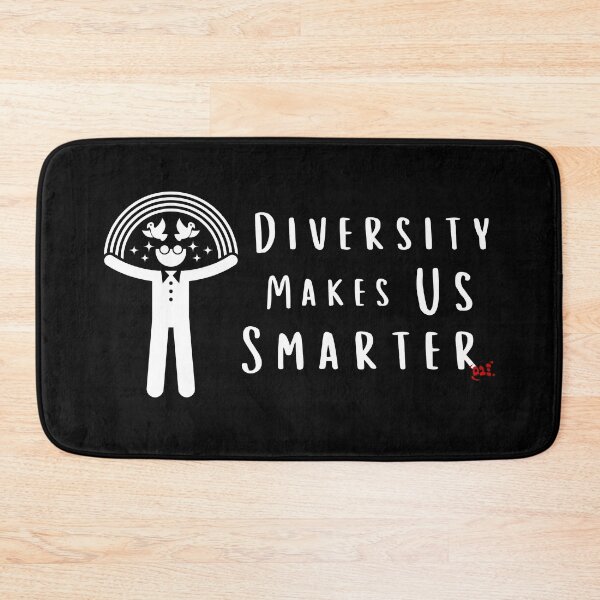 Item preview, Diversity Makes Us Smarter (dark) / RoYuMi designed and sold by royumi.