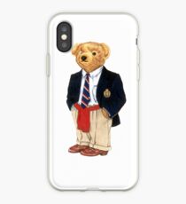 Preppy Smart Blazer Polo Bear iPhone Case