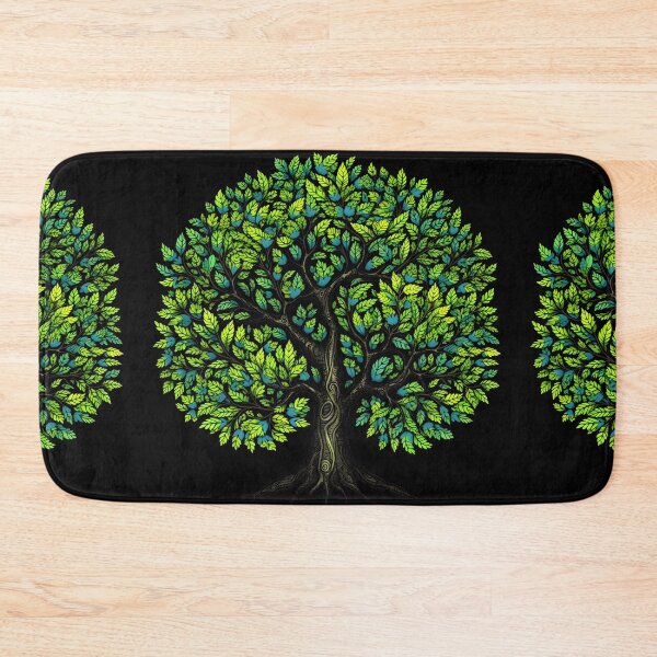 Item preview, Green Tree on Black designed and sold by victorsuarez.