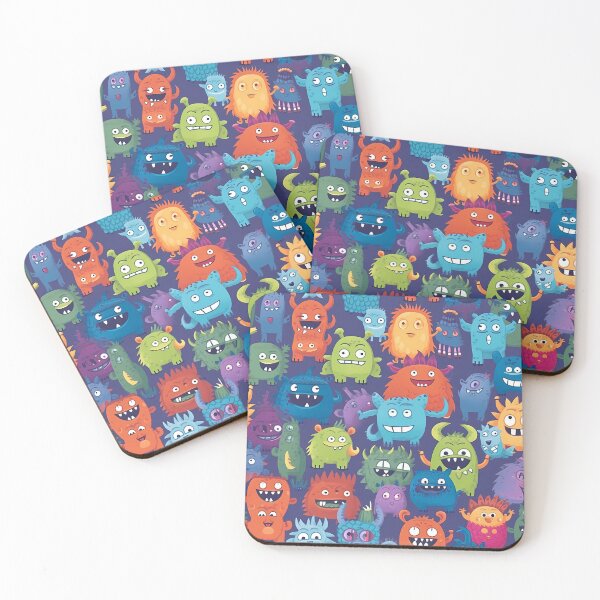 Item preview, Little Funny Monsters - The Monster Party Festival of the year designed and sold by Pixelboys.