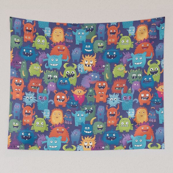 Item preview, Little Funny Monsters - The Monster Party Festival of the year designed and sold by Pixelboys.