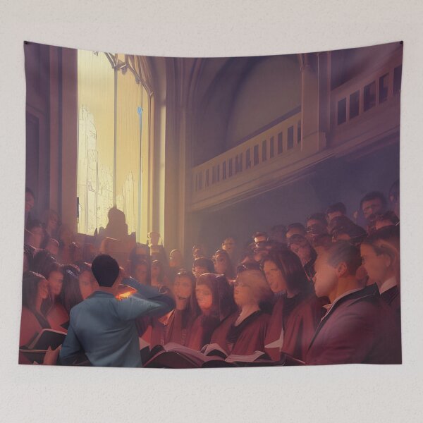 Item preview, Choir before the concert designed and sold by brandway.