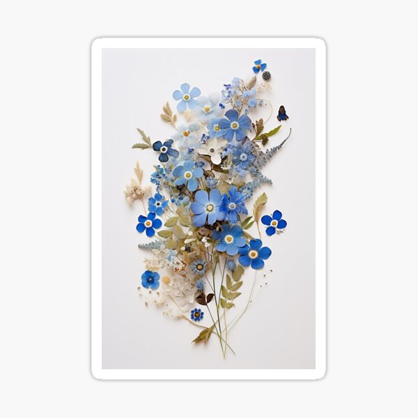 The Delicate Charm of Dried Florals - Pressed Dried flowers on