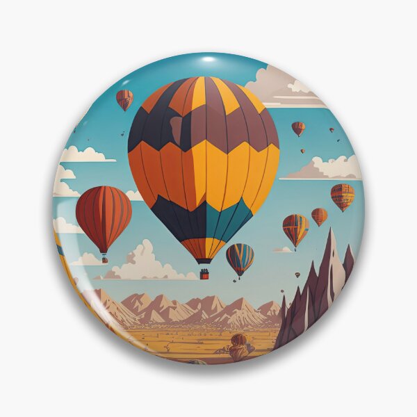 Item preview, The Cappadocia Hot Air Balloons designed and sold by fleurdesignart.