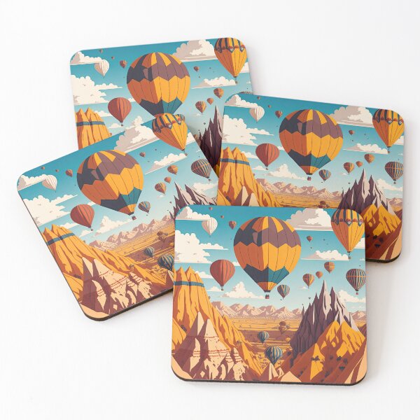 Item preview, The Cappadocia Hot Air Balloons designed and sold by fleurdesignart.