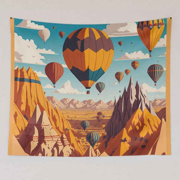 Item preview, The Cappadocia Hot Air Balloons designed and sold by fleurdesignart.