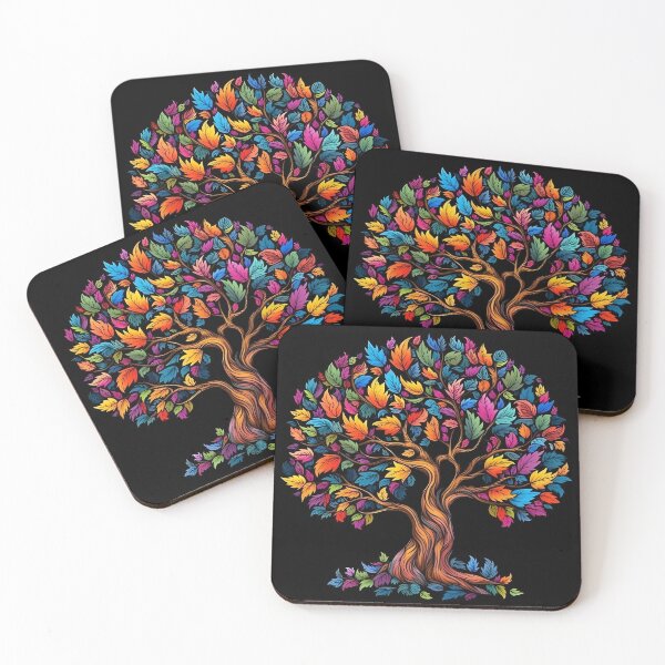 Item preview, Autumn Tree on Black designed and sold by victorsuarez.