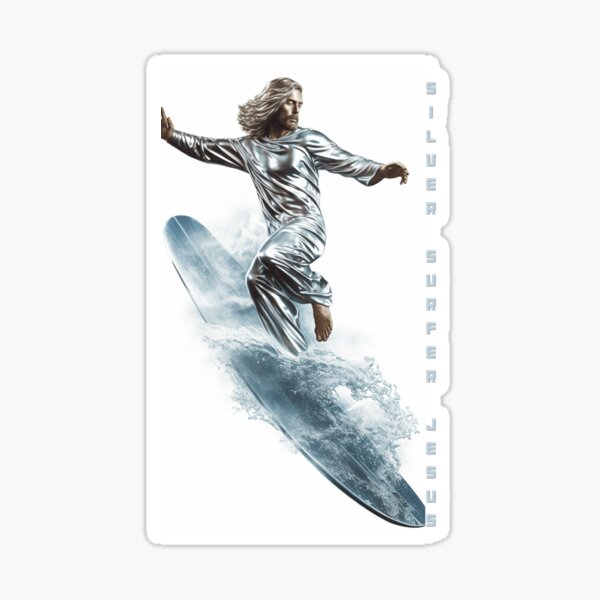 Item preview, Silver Surfer Jesus - Marvelous Savior Comic Art designed and sold by Felix Toth.