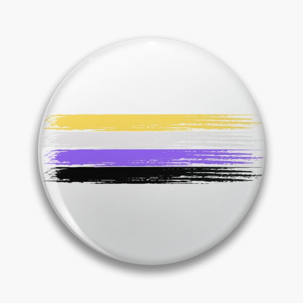 Item preview, Pride Collection - Nonbinary Pride Flag (Paint Streak/Horizontal) designed and sold by T-WoodCreations.