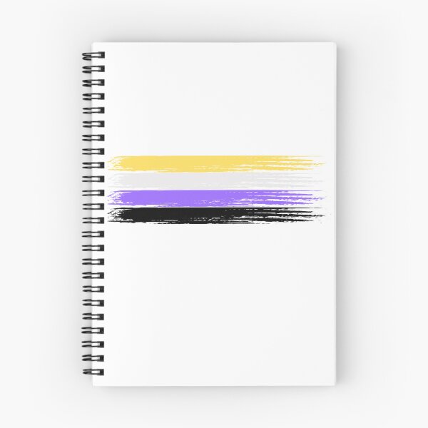 Item preview, Pride Collection - Nonbinary Pride Flag (Paint Streak/Horizontal) designed and sold by T-WoodCreations.