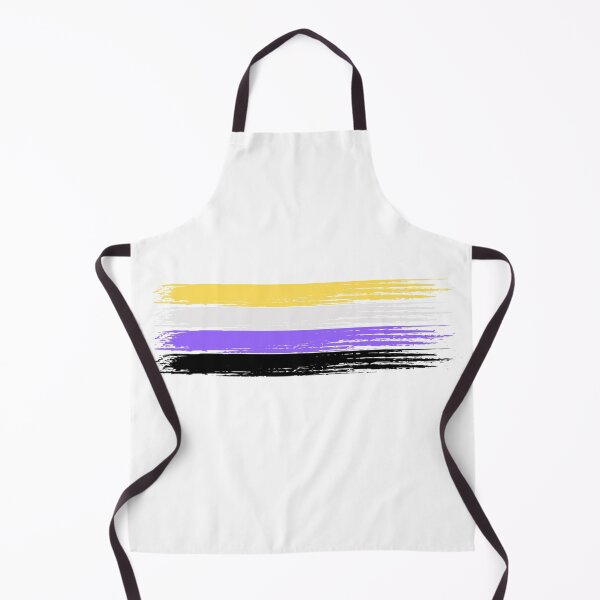 Item preview, Pride Collection - Nonbinary Pride Flag (Paint Streak/Horizontal) designed and sold by T-WoodCreations.