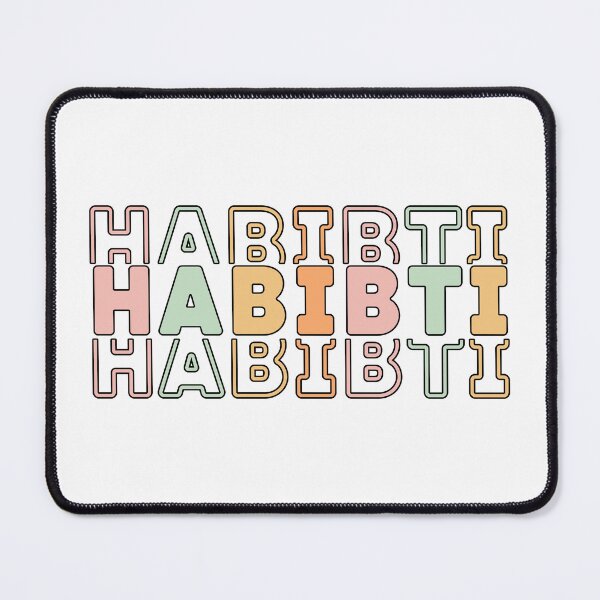 Item preview, Habibti My Beloved حبيبي Love Arabic Stacked Word designed and sold by ZamZamDesign.