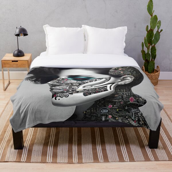 Item preview, "Futuristic Elegance: A Profile Portrait of a Modern Woman" designed and sold by DraftDuck.