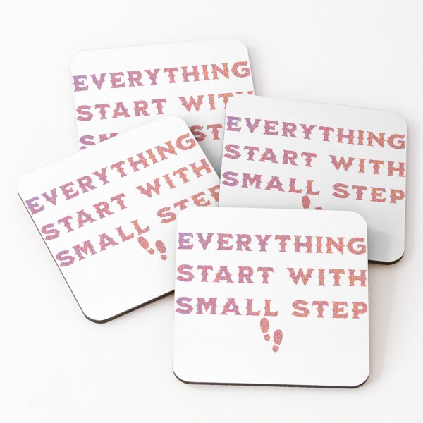 Item preview, everything start with small step  designed and sold by word2world.