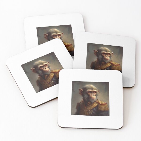 Item preview, Portrait Monkey General designed and sold by Stone-Valley.