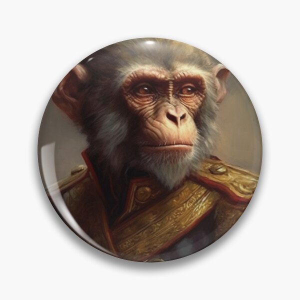 Item preview, Portrait Monkey General designed and sold by Stone-Valley.