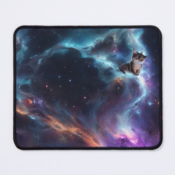 Item preview, A Whimsical Cat in the Nebula designed and sold by mdhanim.