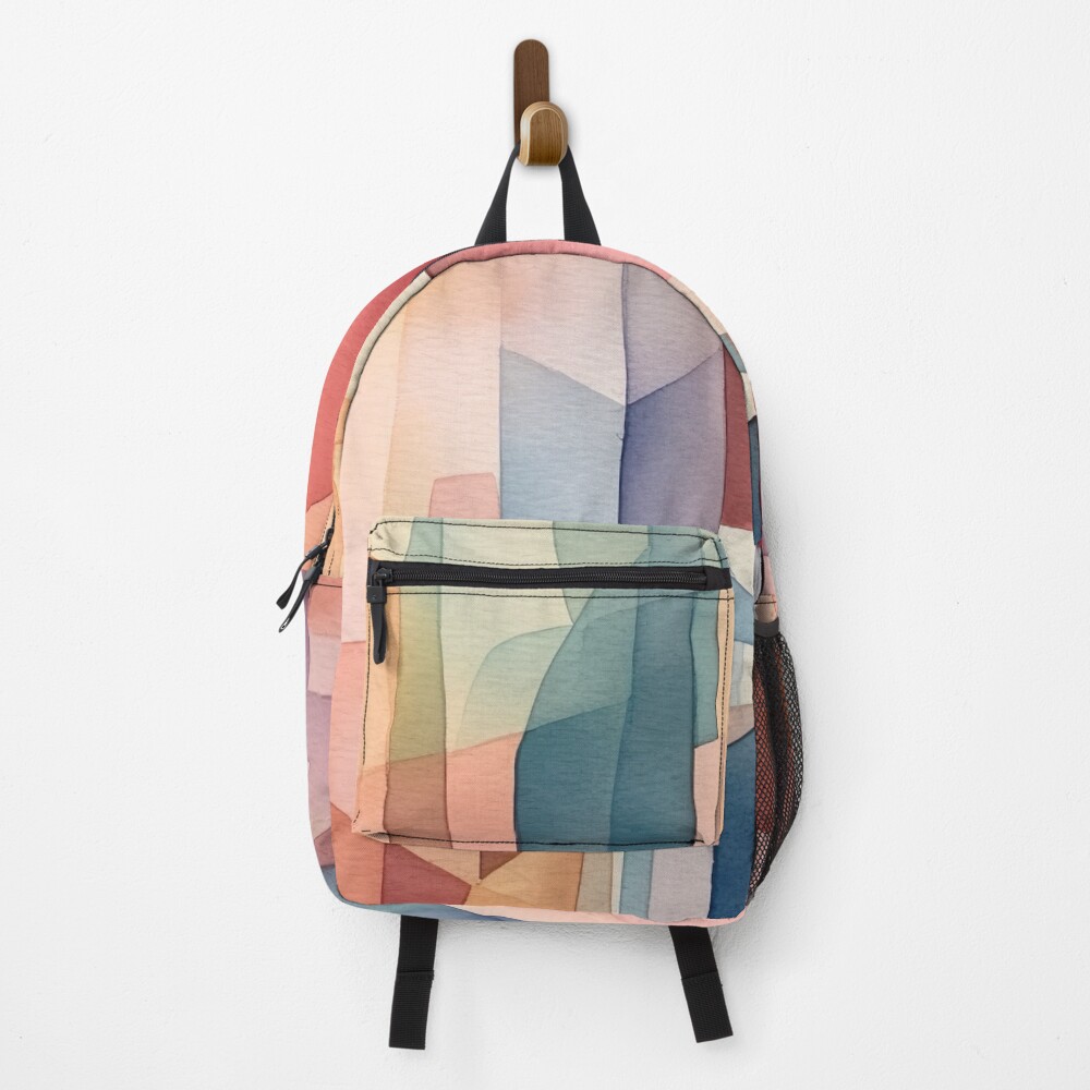 Vista previa del artículo con la obra «Mochila», diseñado y vendido por FlaskLab.