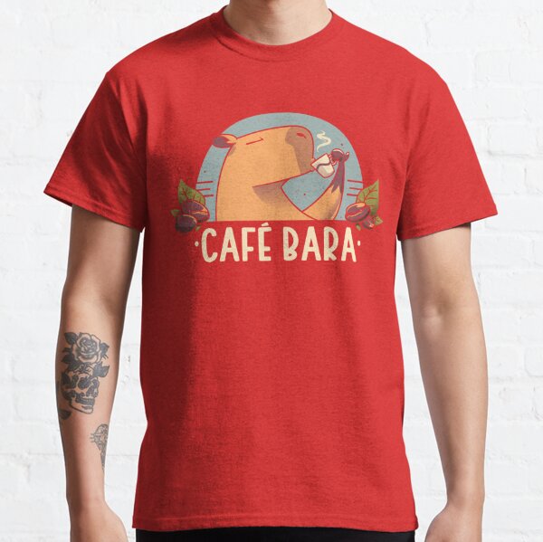 CafeBara - Cute Coffee Capybara Classic T-Shirt