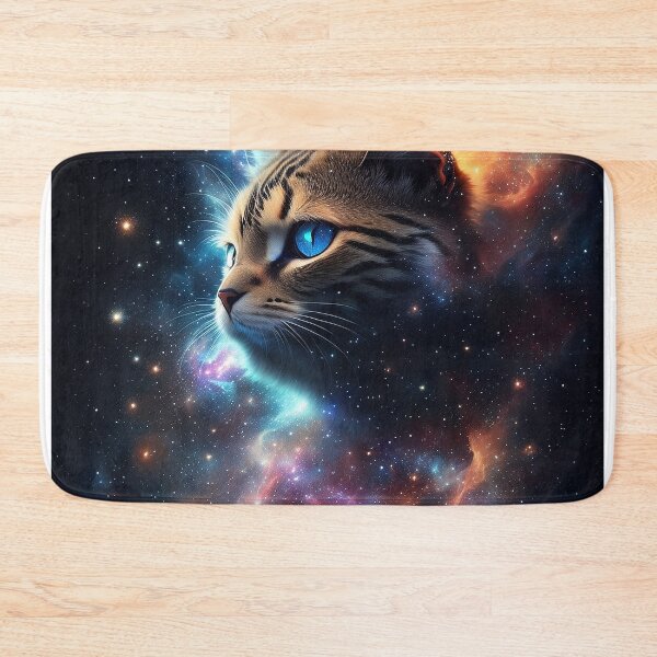 Aperçu de l'œuvre Adorable Cat amidst the Nebula créée et vendue par mdhanim.