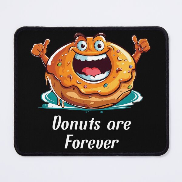 Item preview, Cartoon-style Donut - "Donuts Are Forever" designed and sold by SADStyleDesigns.