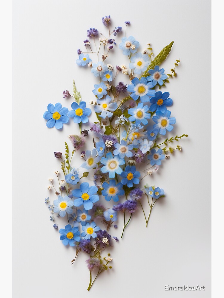 The Delicate Charm of Dried Florals - Pressed Dried flowers on