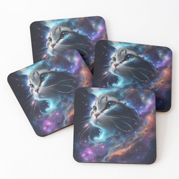 Item preview, Adorable Cat Exploring the Nebula designed and sold by mdhanim.