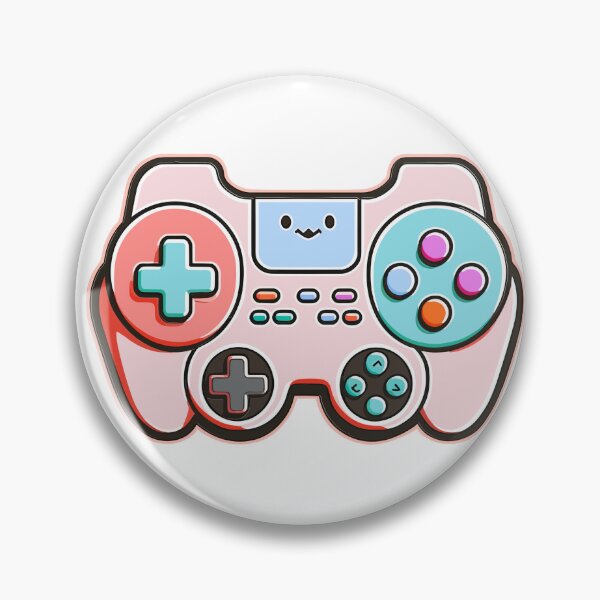 Item preview, Kawaii Colourful Games Controller Digital Motif designed and sold by zolarche.