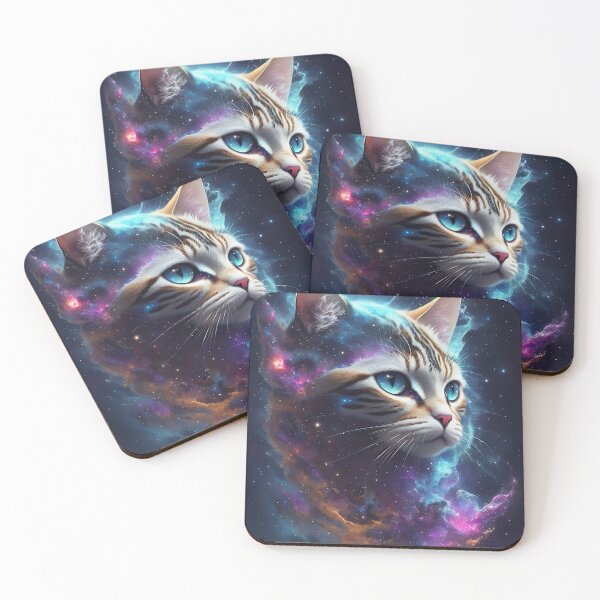 Item preview, Cat in Space Nebula Adventure designed and sold by mdhanim.